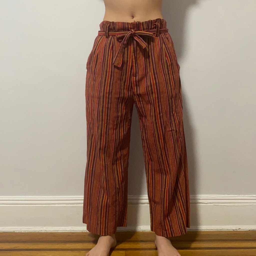 Multicolor Drawstring Pants